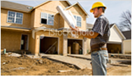A Sierra WES crew member reviewing plans on site